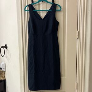 Club Monaco Navy Midi Dress